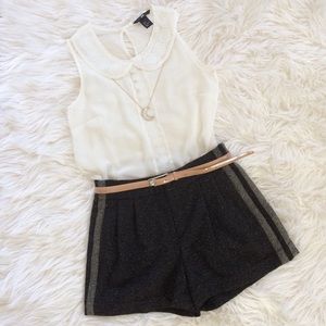 Rag & Bone Tuxedo Wool Shorts